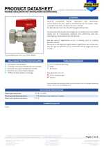 Datasheet haakse kogelkraan wartelmoer x buitendraad